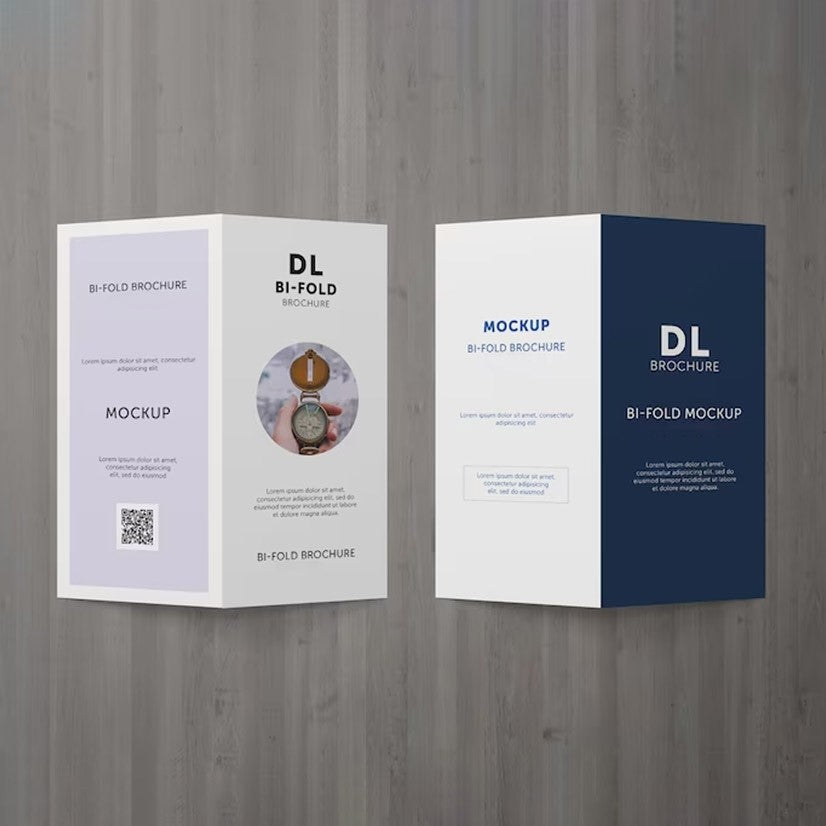 FOLDED BROCHURES - Double DL FOLD TO DL
