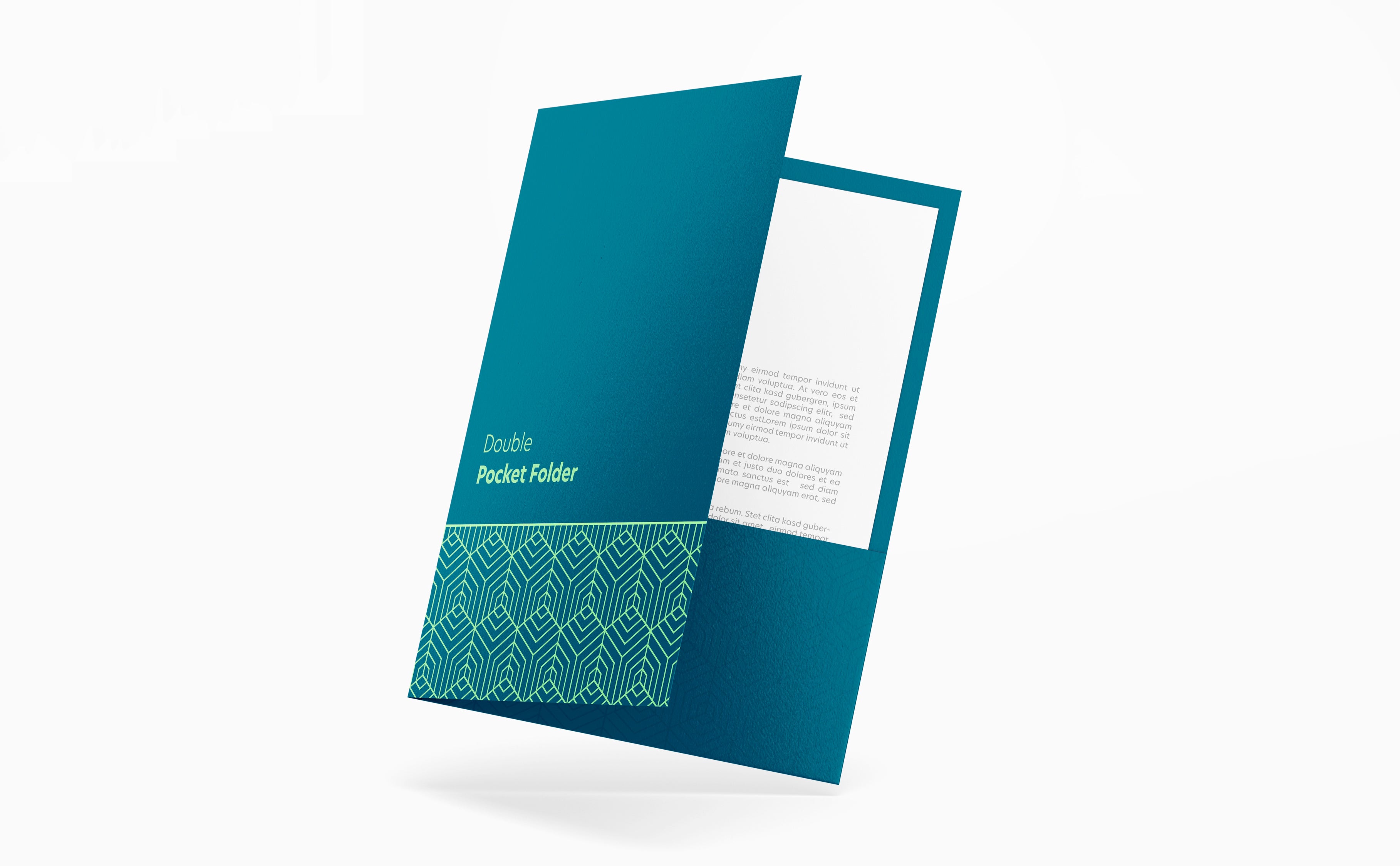 PRESENTATION FOLDER - TO HOLD A4 or A5 SHEETS