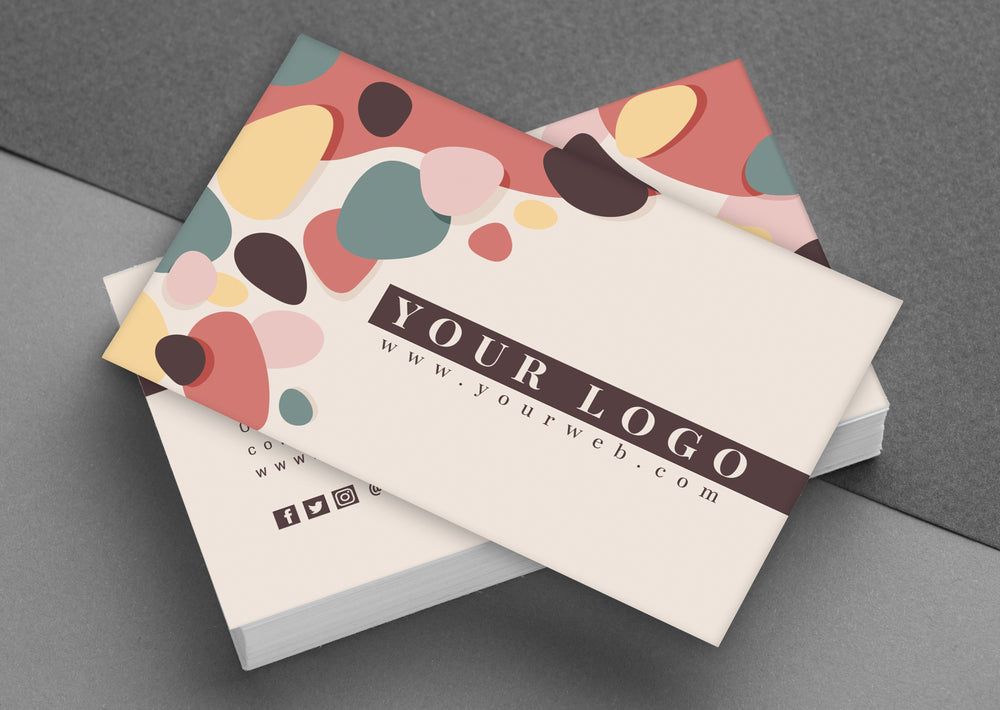 BUSINESS CARD HEAVY LAMINATED - 2 SIDED