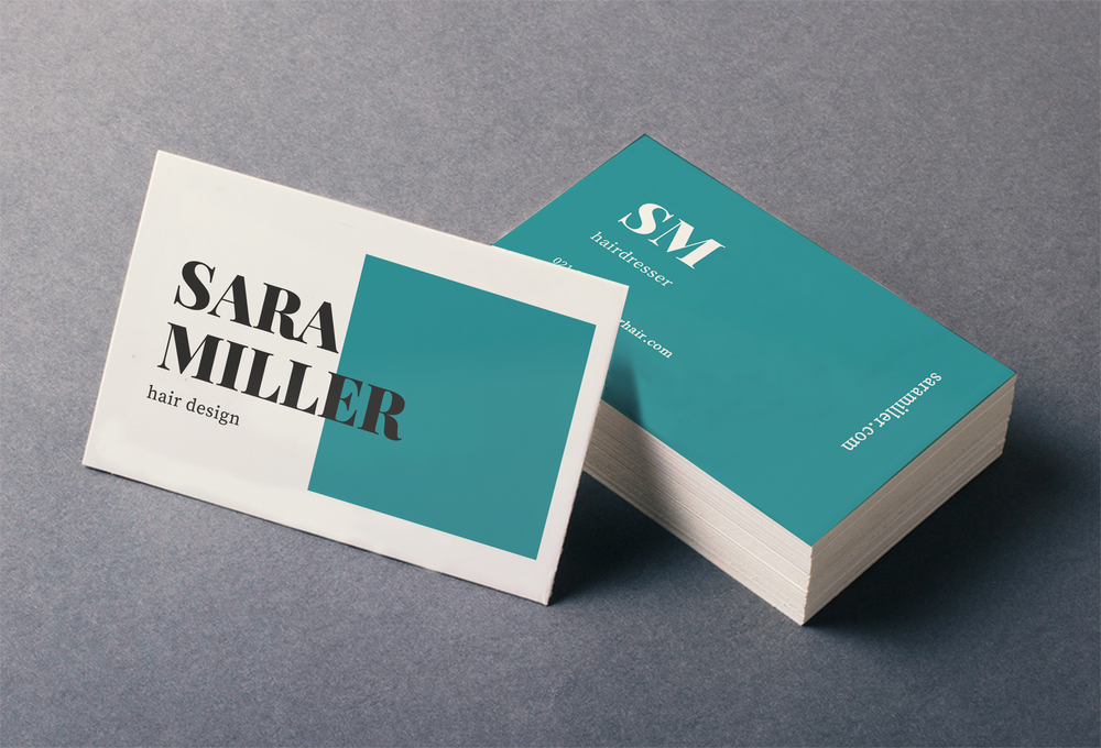 BUSINESS CARD STANDARD - 2 SIDED