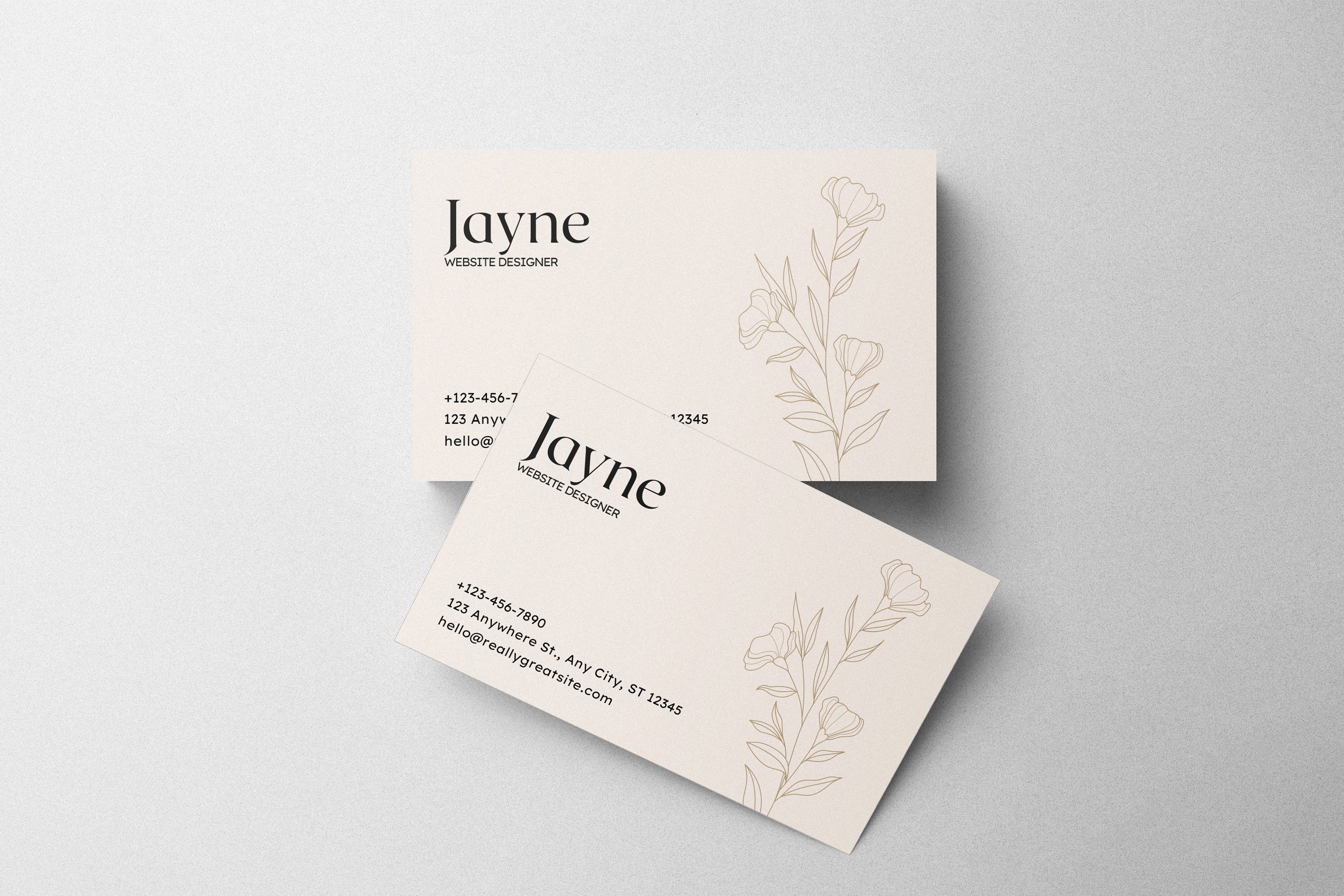BUSINESS CARD HEAVY - 1 SIDED