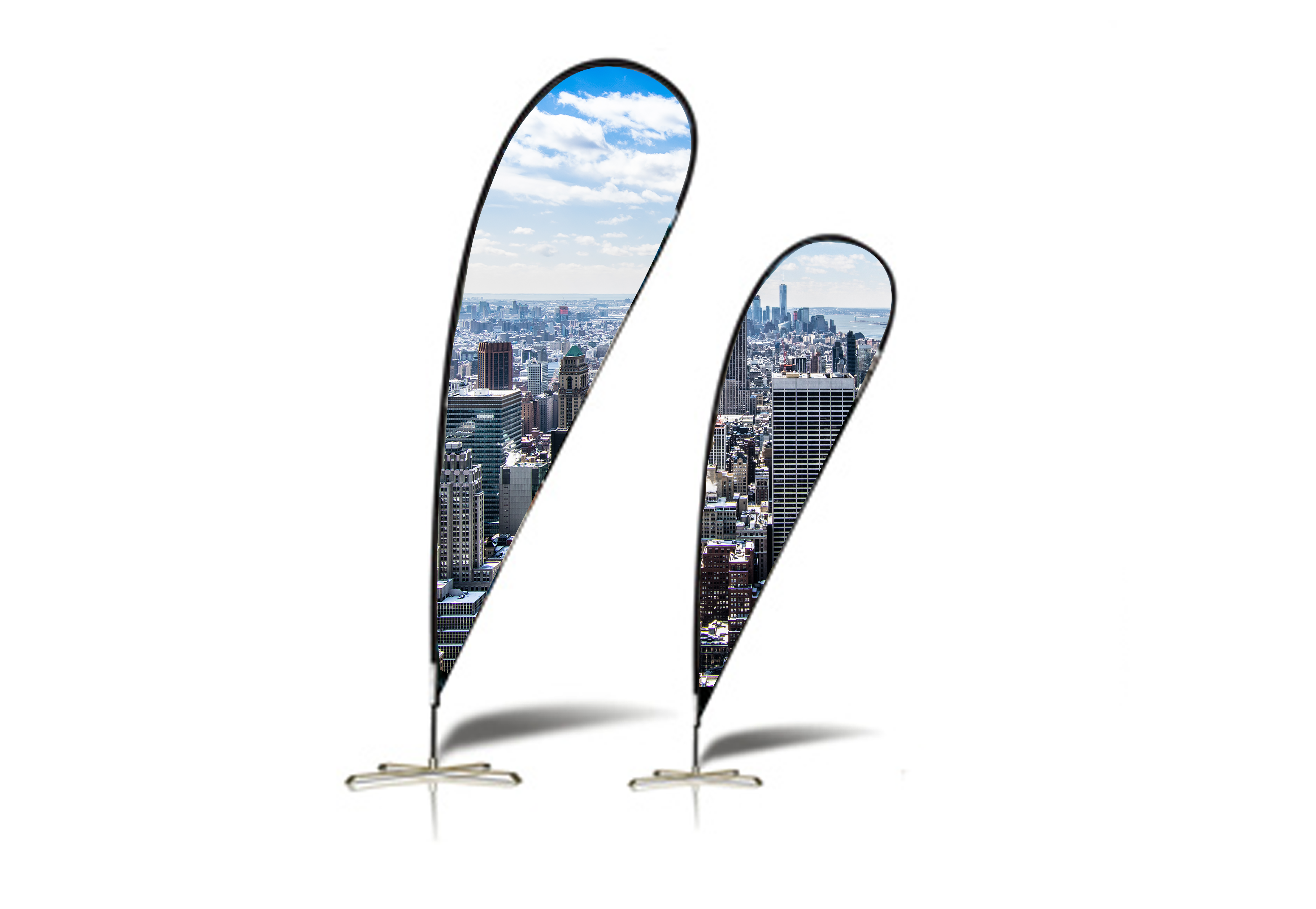 TEAR DROP FLAG - 3.5m